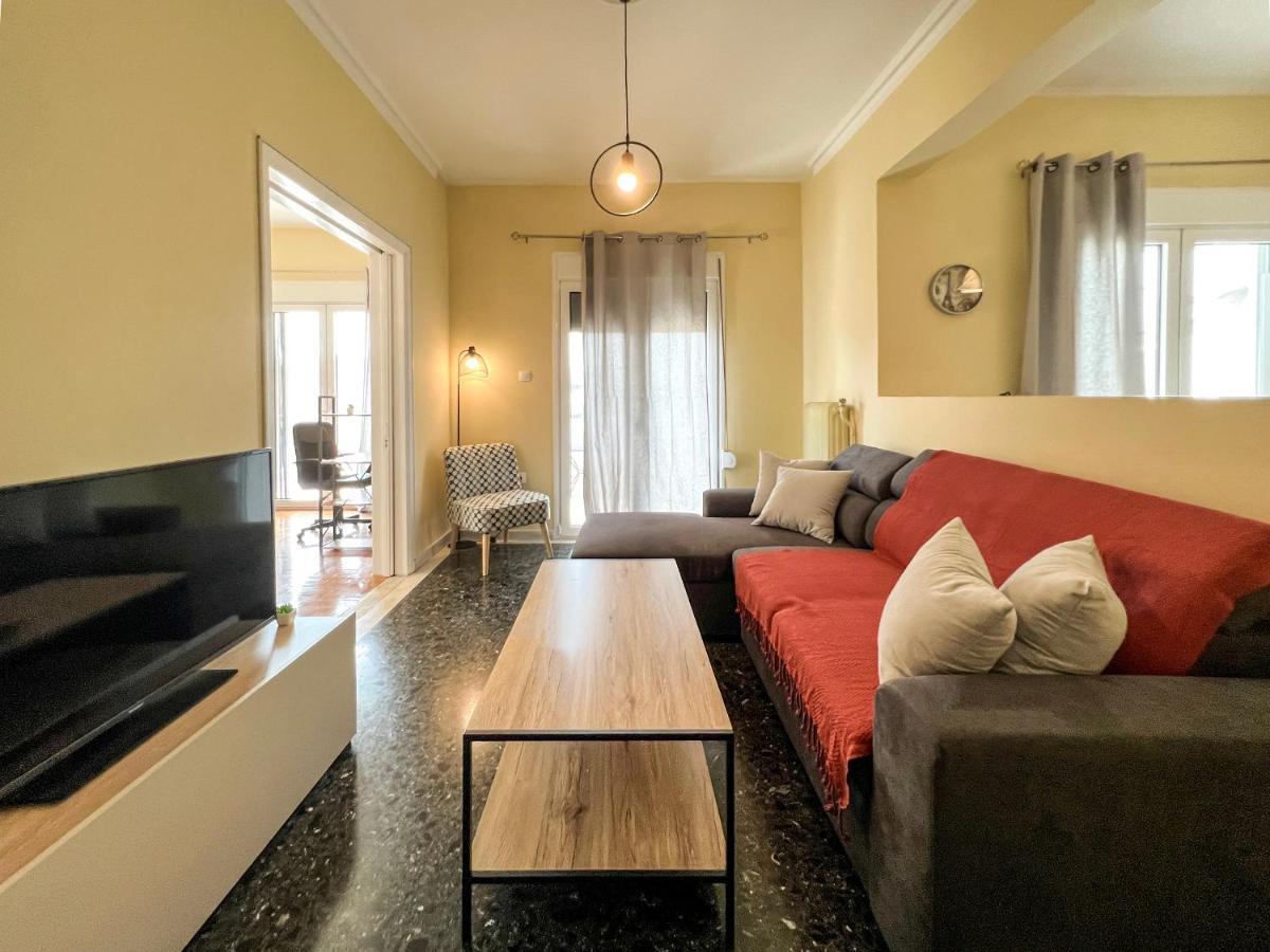 Chiou Spacious 90Sqm Apt In Атина Екстериор снимка