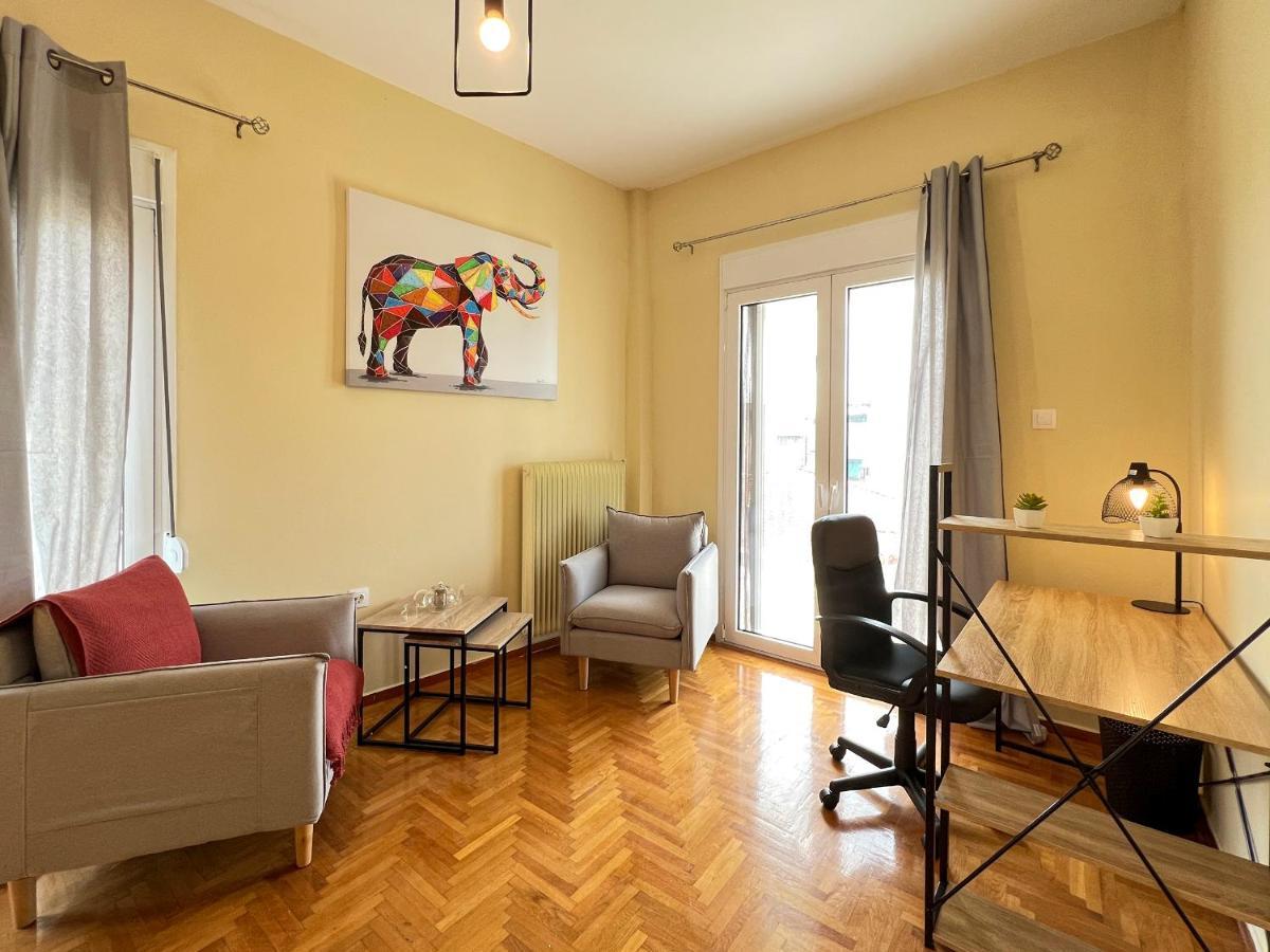 Chiou Spacious 90Sqm Apt In Атина Екстериор снимка